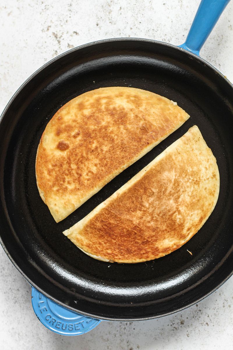 Skillet Cheese Crisps (Quesillo Style)