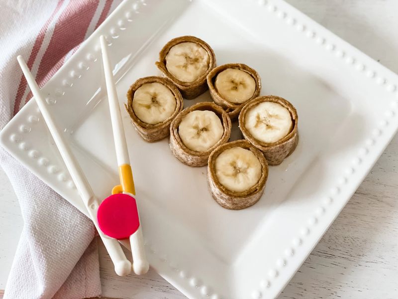 Banana Sushi Rolls
