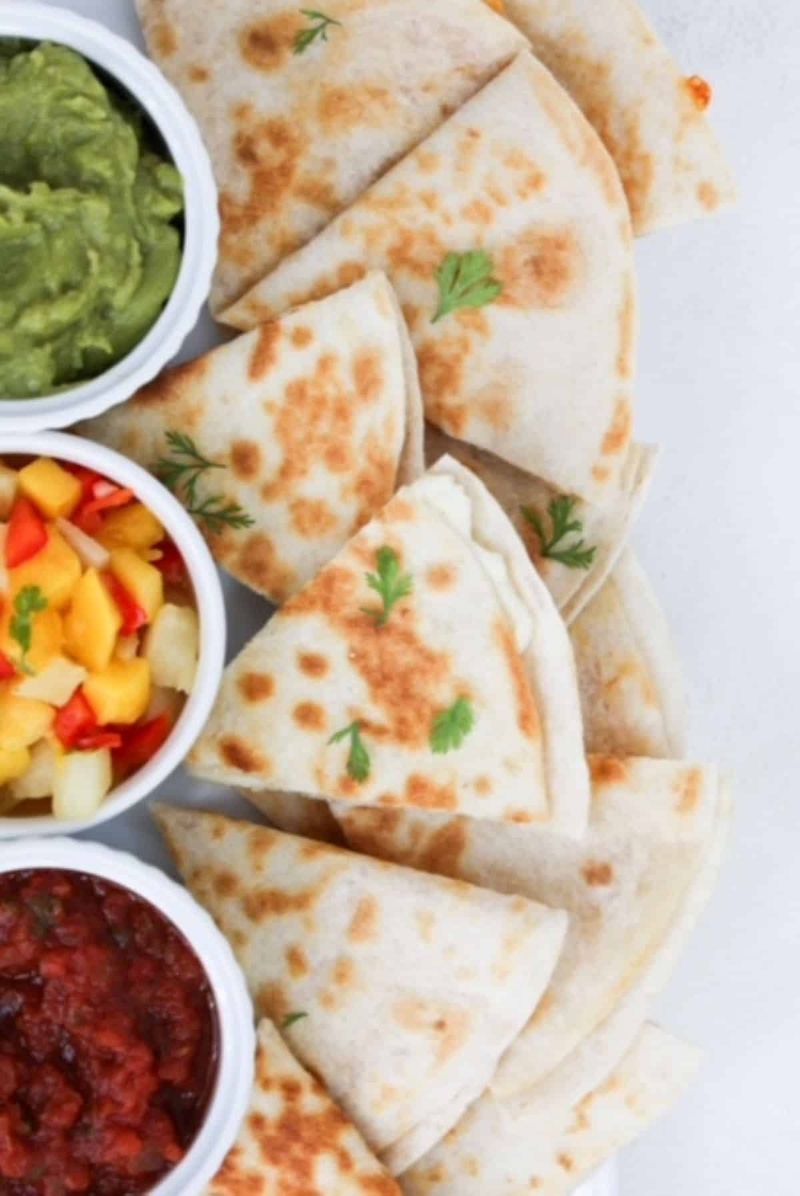 Mini Cheese Quesadillas