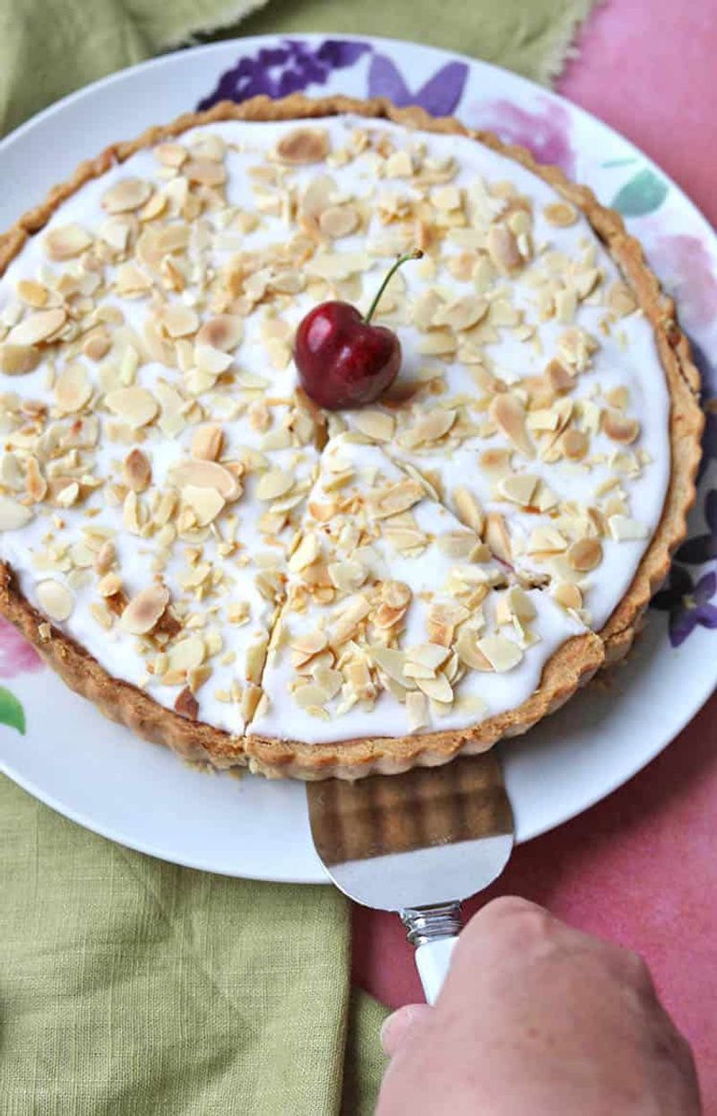 Cherry Bakewell Tart