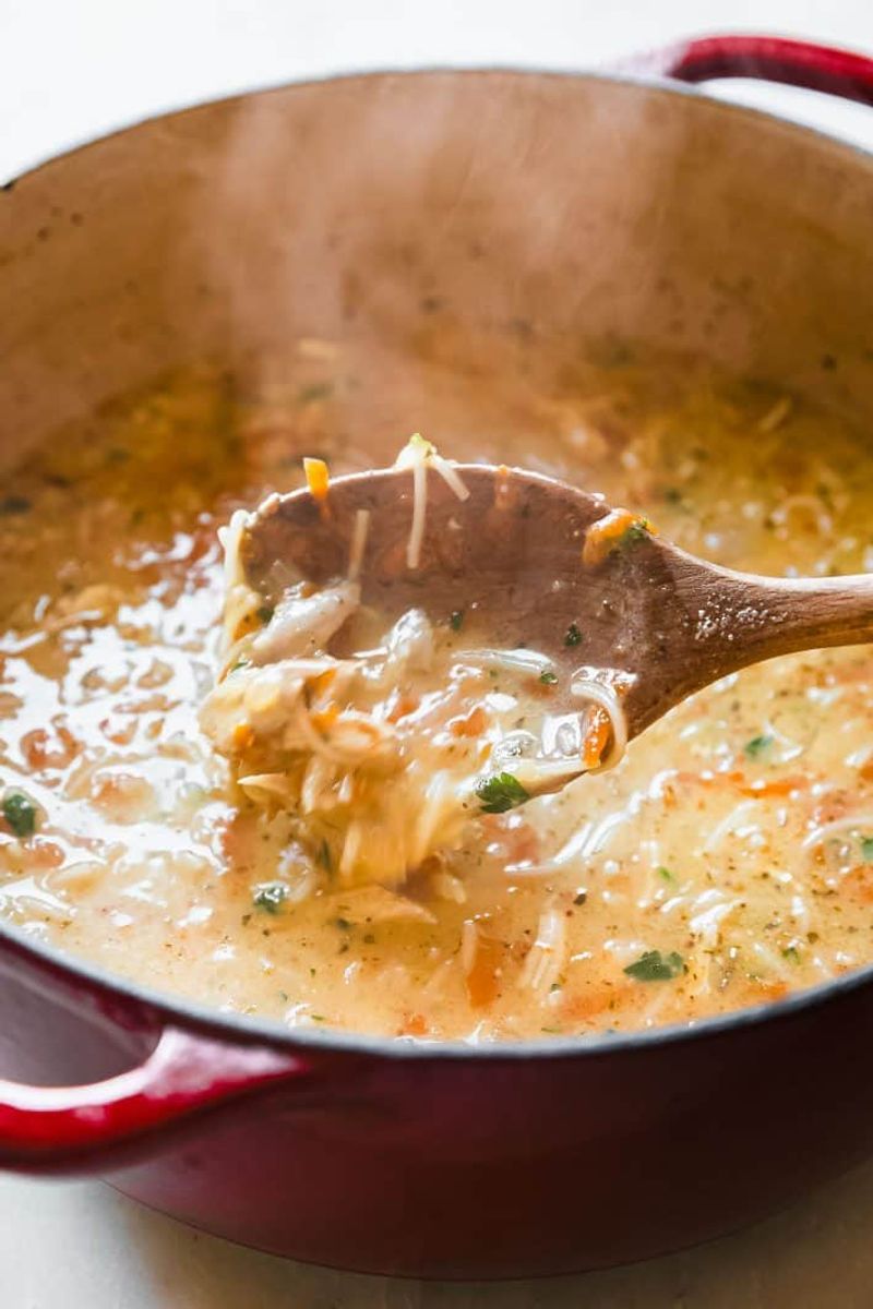 Tavuk Corbasi Turkish Chicken Noodle Soup