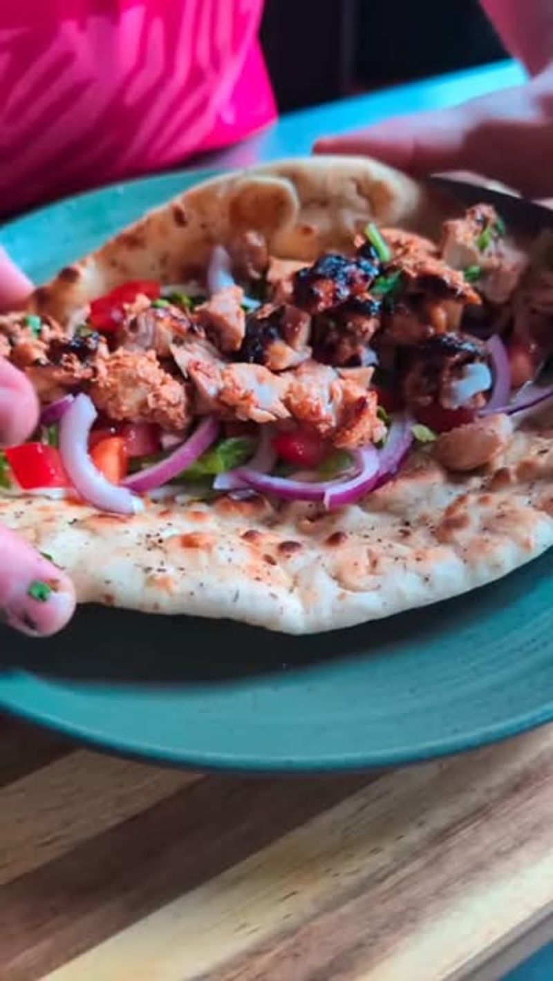 Cumin-Scented Chicken Pastirma Wraps