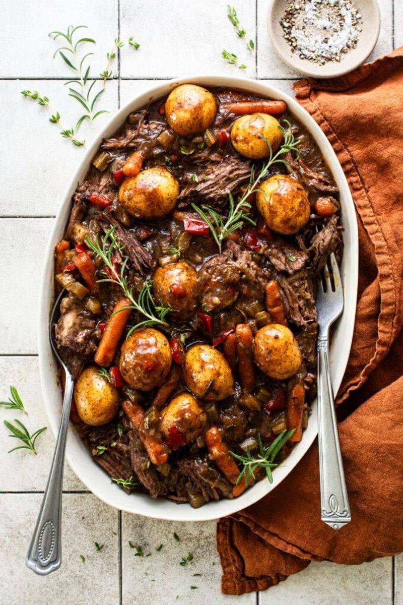Pot Roast with Carrots and Potatoes