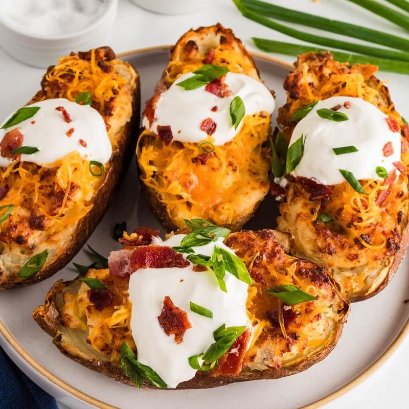 Baked Potato with Loaded Toppings