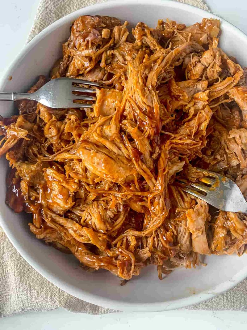 Slow Cooker Pulled Pork with Rice