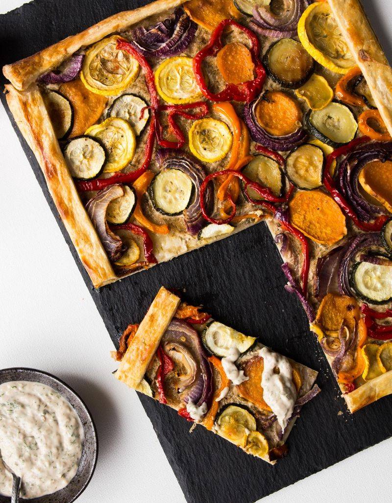 Roasted Vegetable Tart