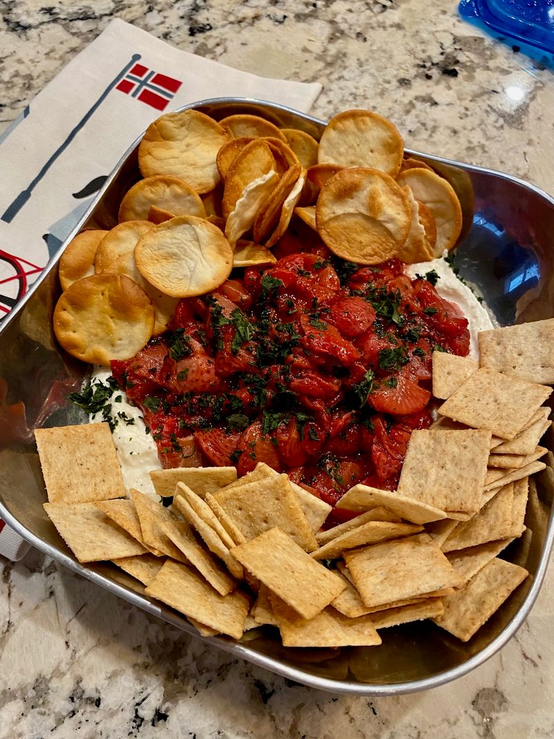 Strawberry Balsamic Chips