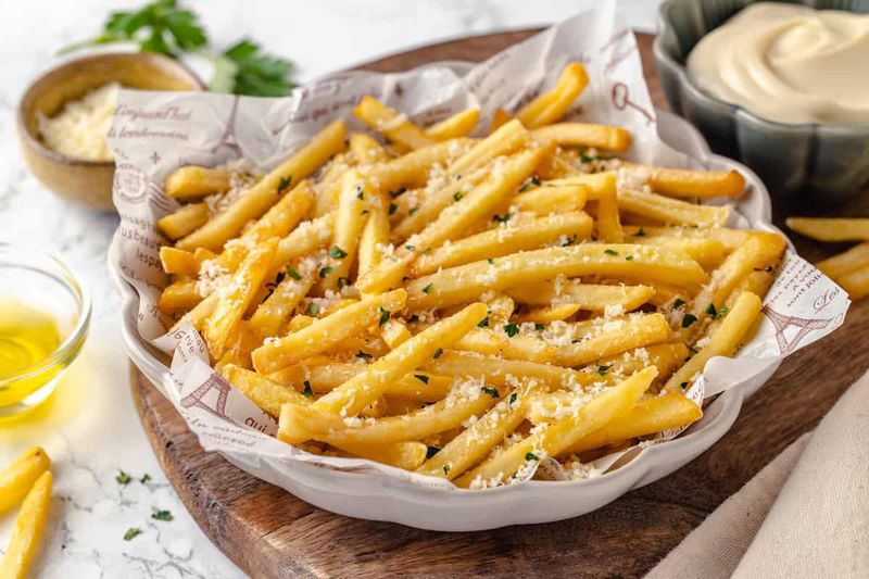 Truffle Oil and Parmesan