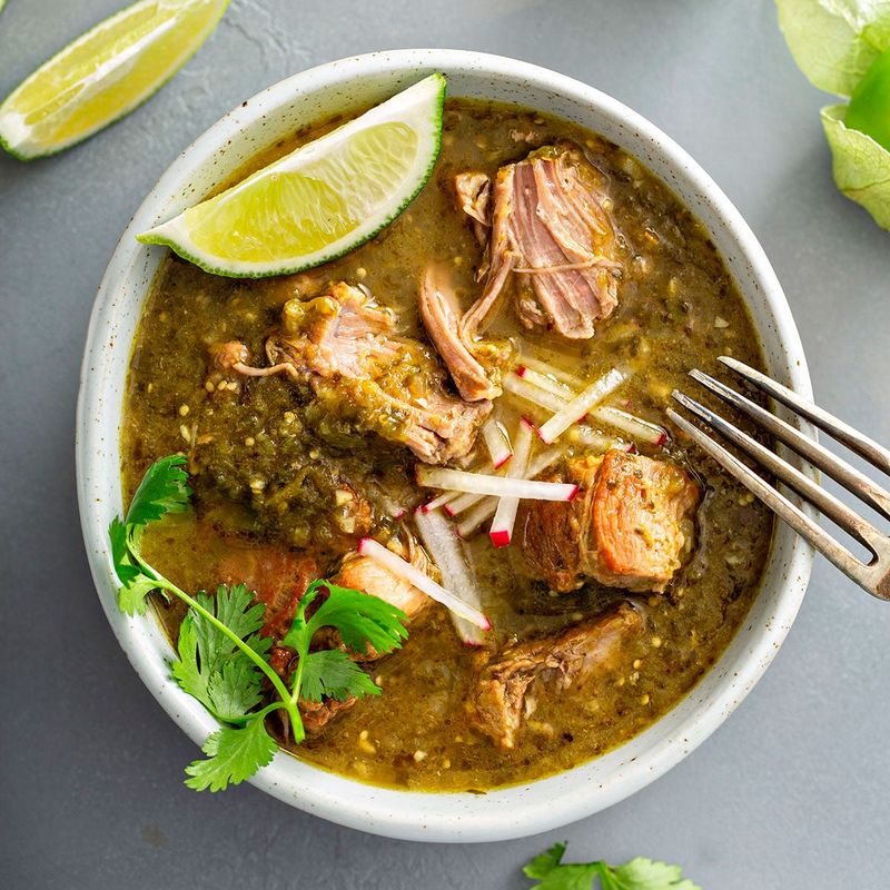 Chilli Verde Pork Stew