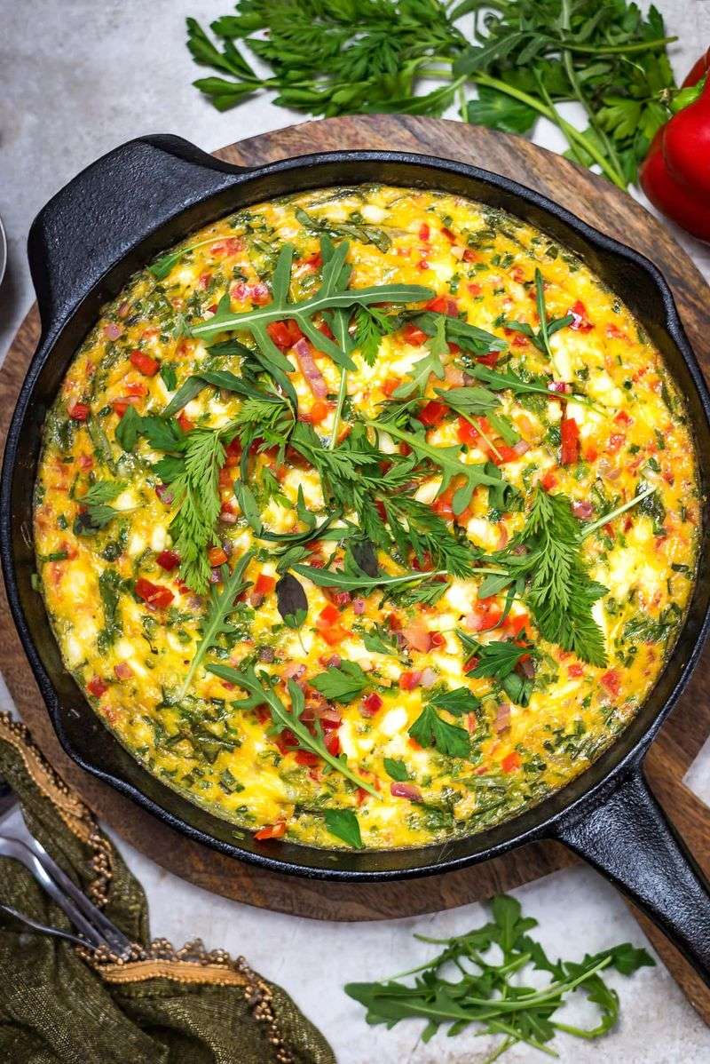 Chilli and Herb Frittata