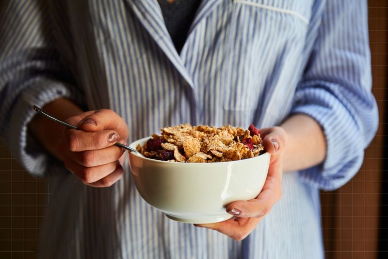 Cereal Eaten Dry