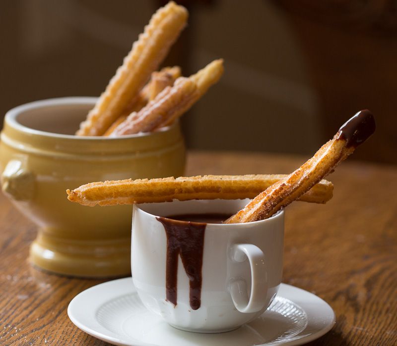 Churros with Chocolate – Spain