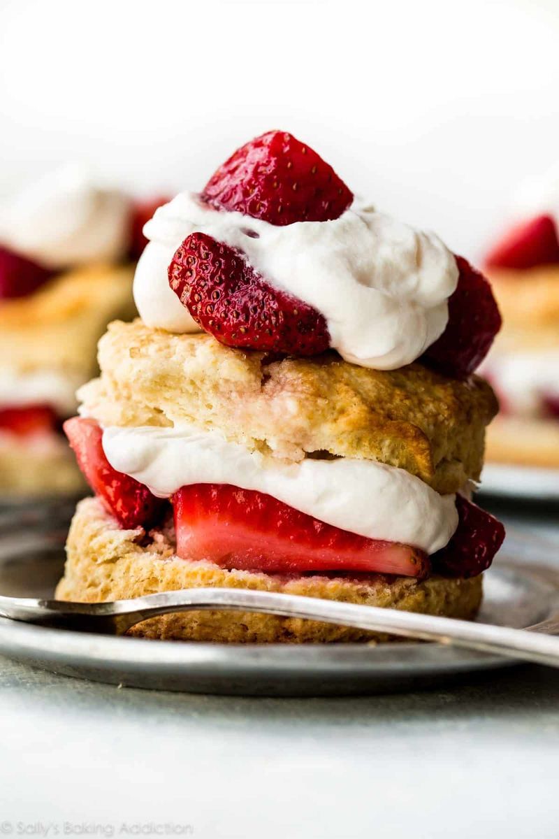 Strawberry Shortcake Bites