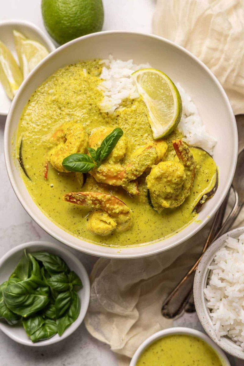 Shrimp, Lemongrass, and Coconut