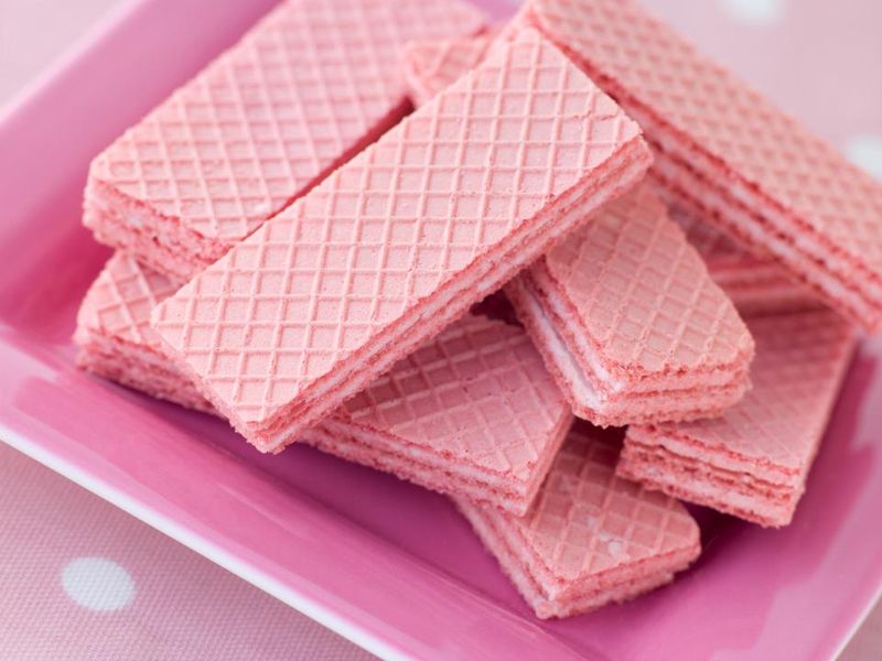 Pink Wafer