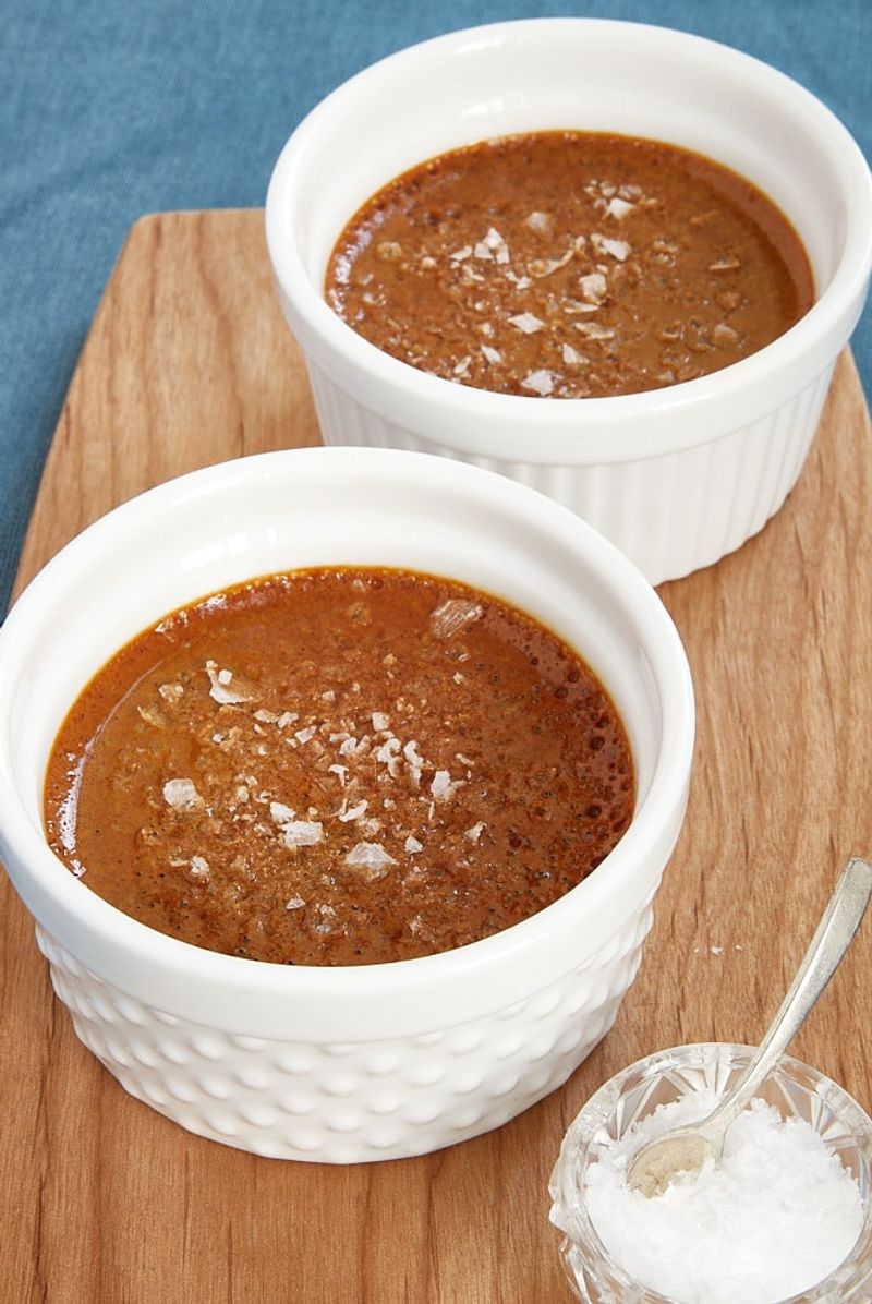 Salted Chocolate Pots de Creme