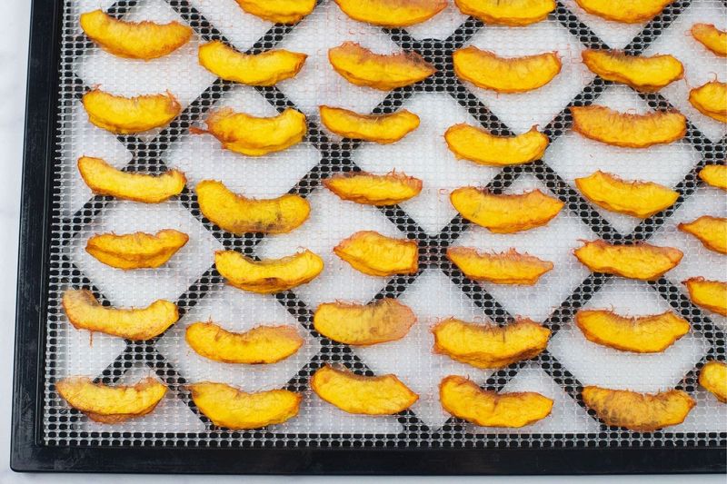 Dehydrate Them Into Peach Chips