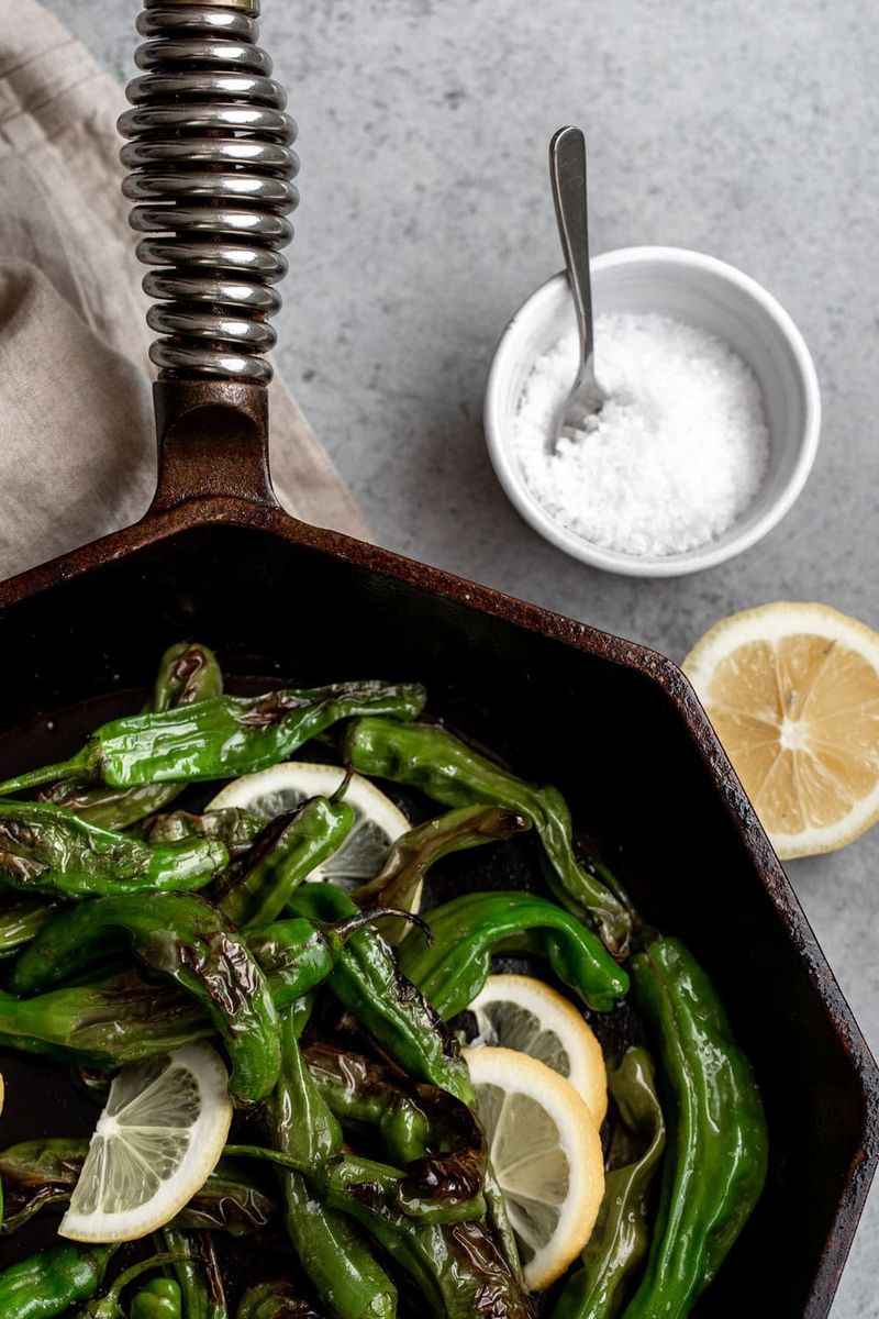Blistered Shishito Peppers