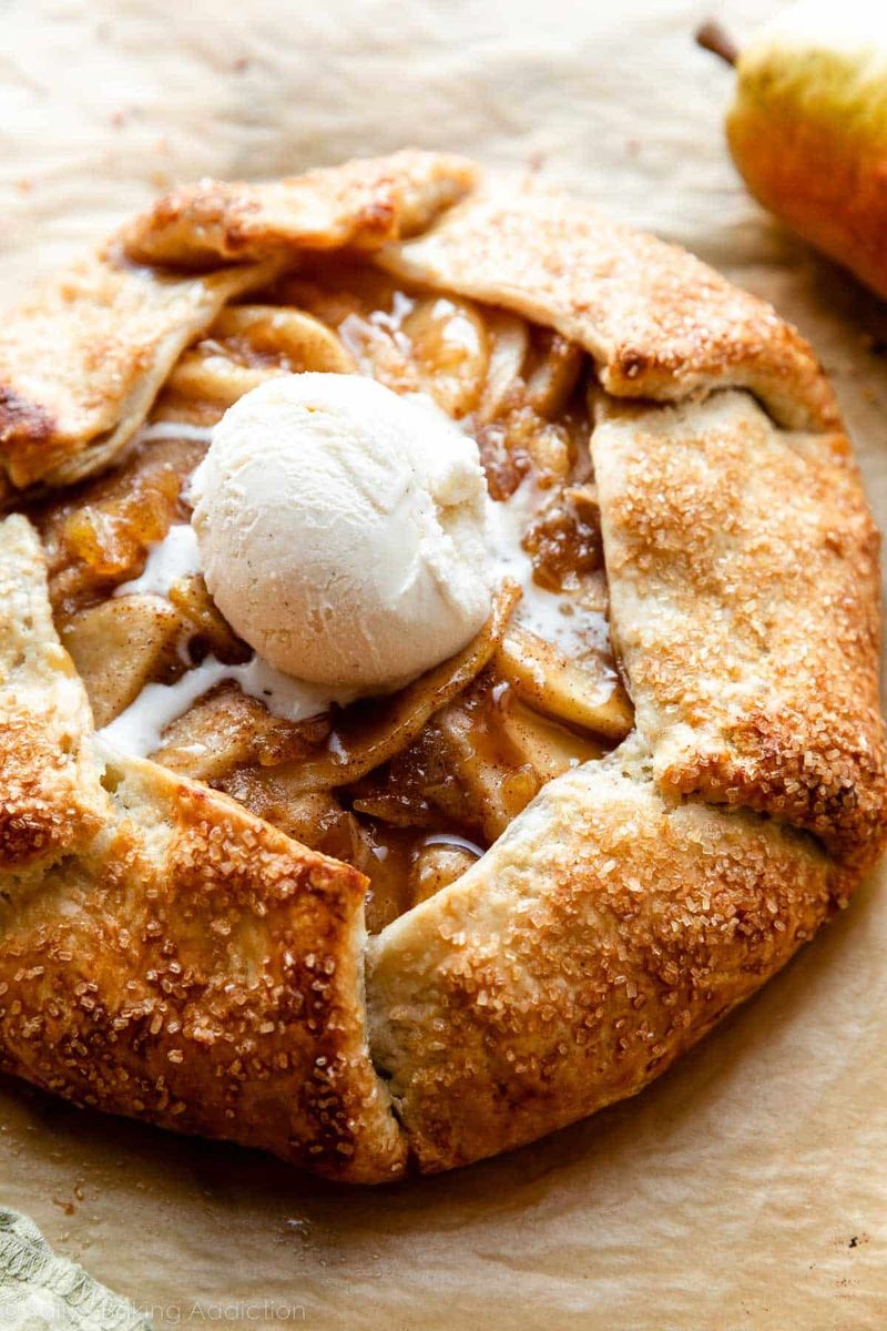 Cinnamon Pear Galette