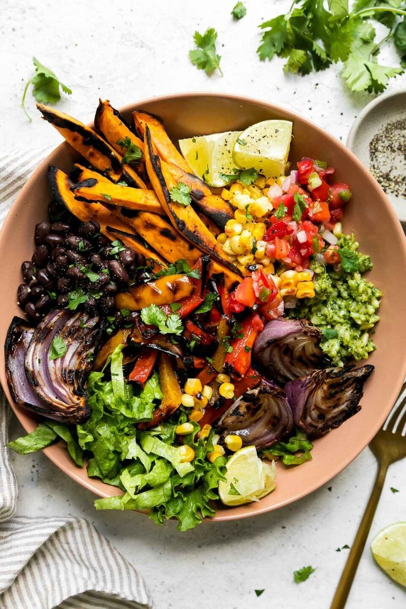 Loaded Veggie Fajita Bowl