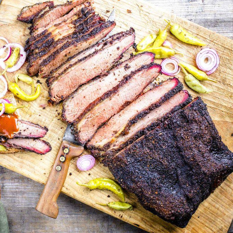 Slow-Smoked Brisket