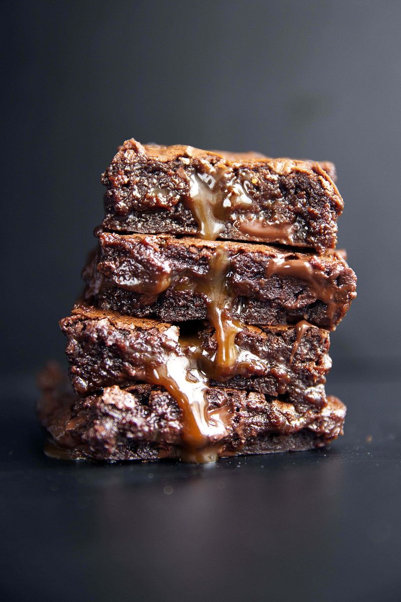 Salted Caramel Brownies