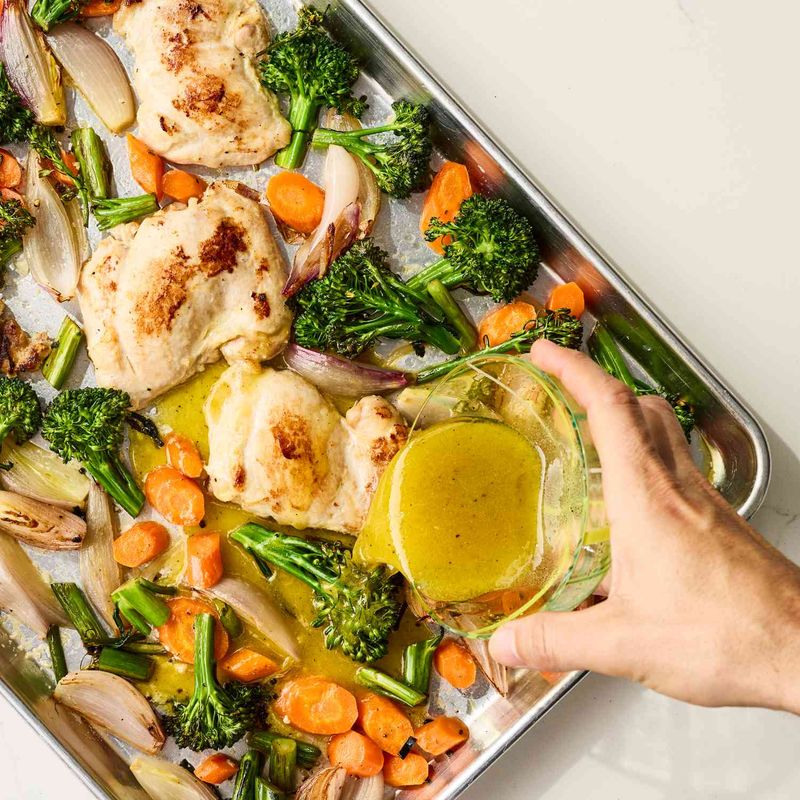 Sheet Pan Lemon Garlic Chicken