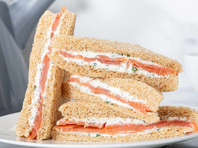Scottish Smoked Salmon Sandwich