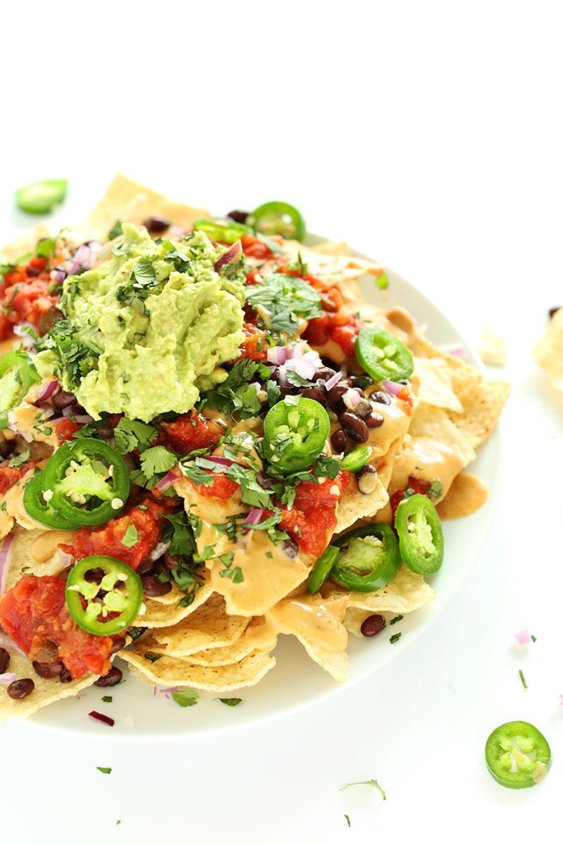 Vegan Loaded Nachos