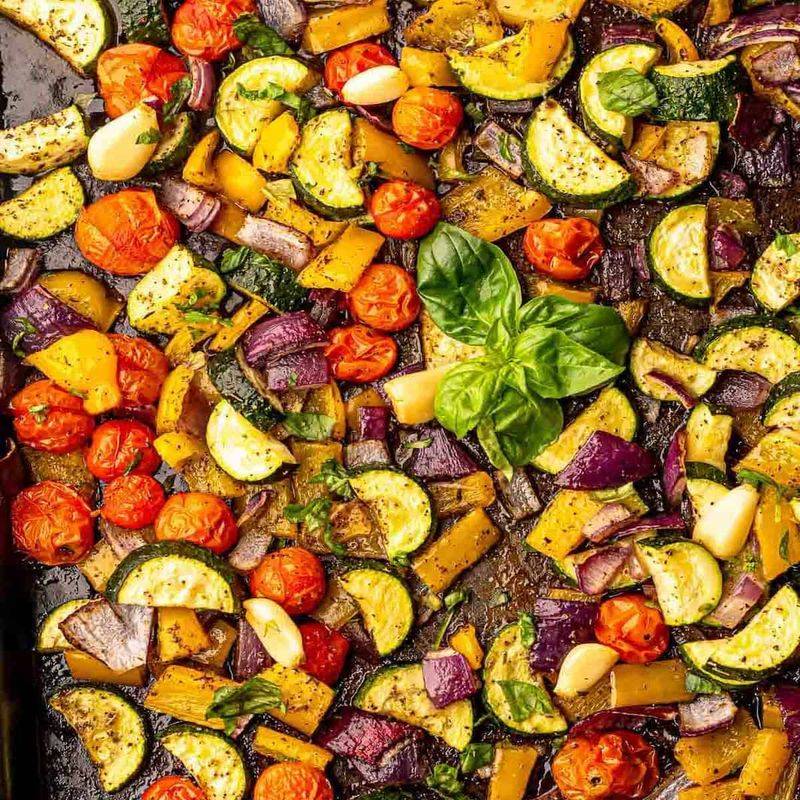 Cold Roasted Vegetables