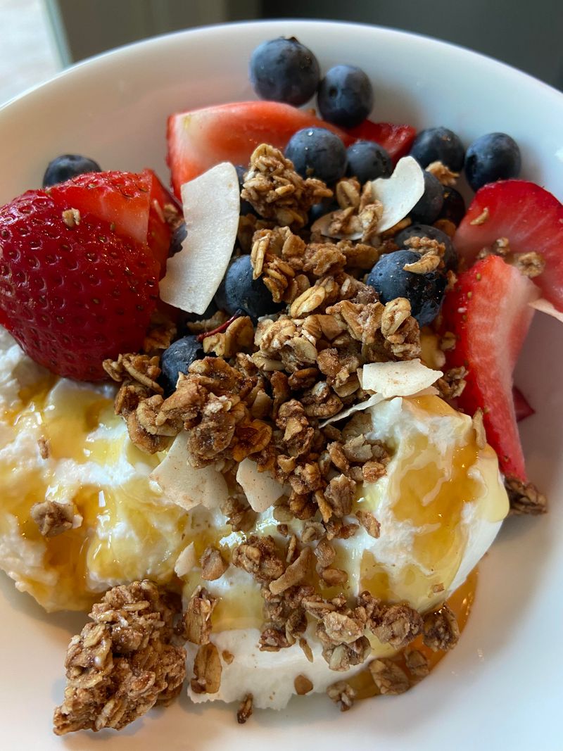 Greek Yogurt with Berries