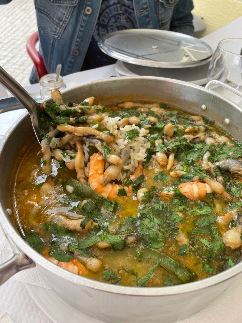 Arroz de Lingueirão