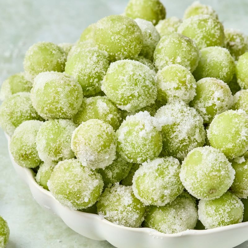 Grapes Straight from the Bag