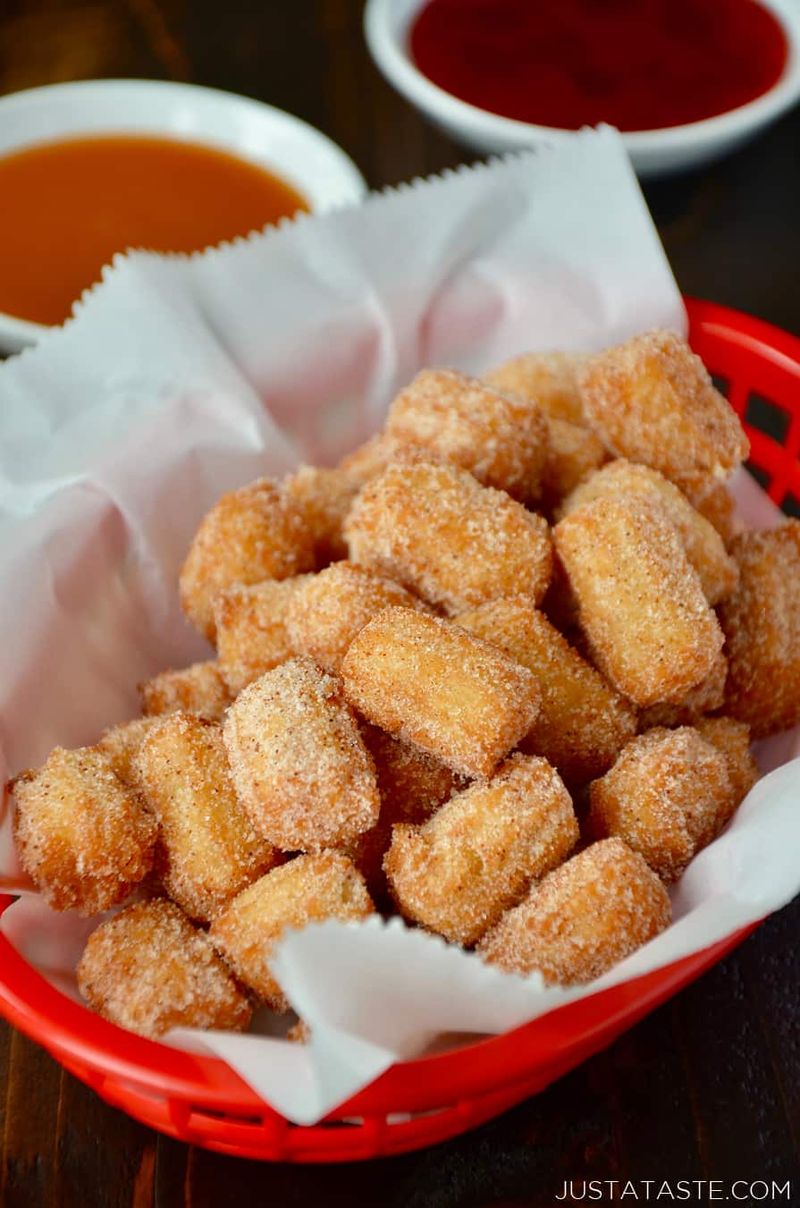 Cornflake Churro Bites
