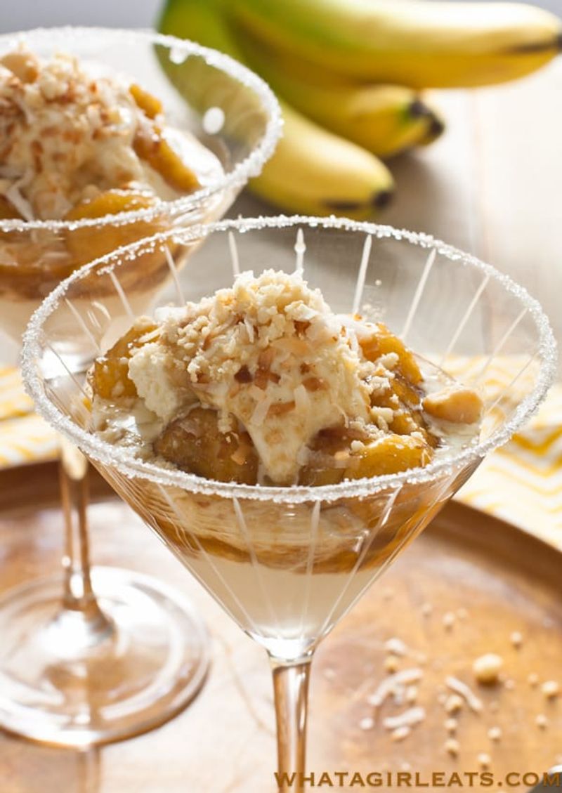 Cornflake Banana Foster Sundae Topping
