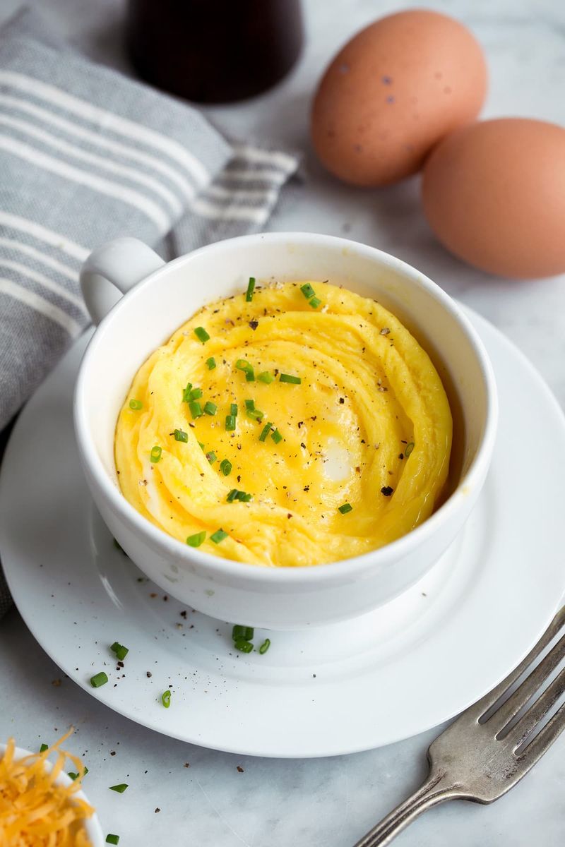 Microwave Scrambled Eggs