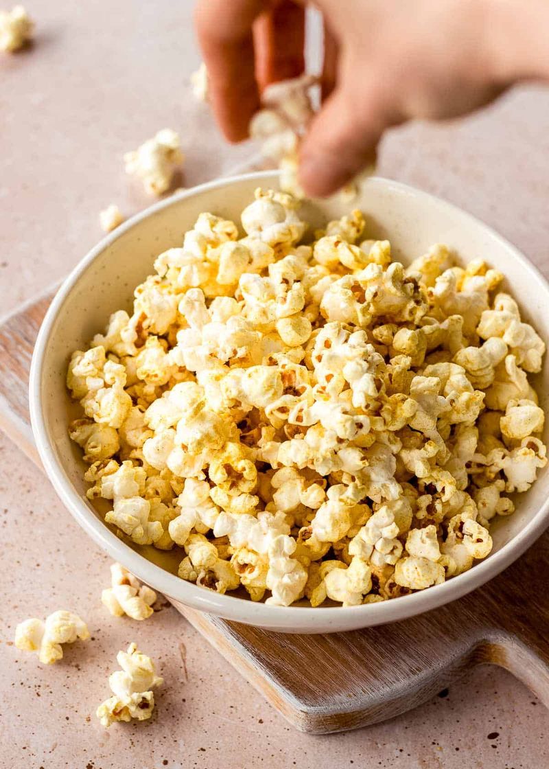Popcorn with Nutritional Yeast