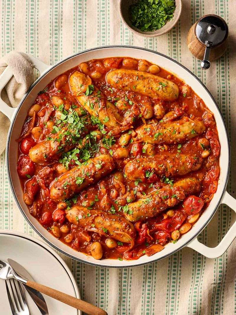 Sausage and Bean Casserole