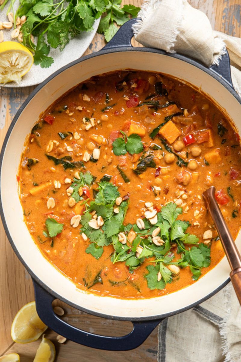West African Peanut and Sweet Potato Stew
