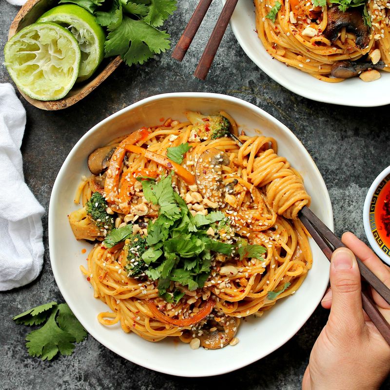 Spicy Peanut Noodles