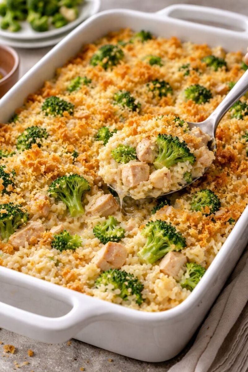 Turkey and Broccoli Bake