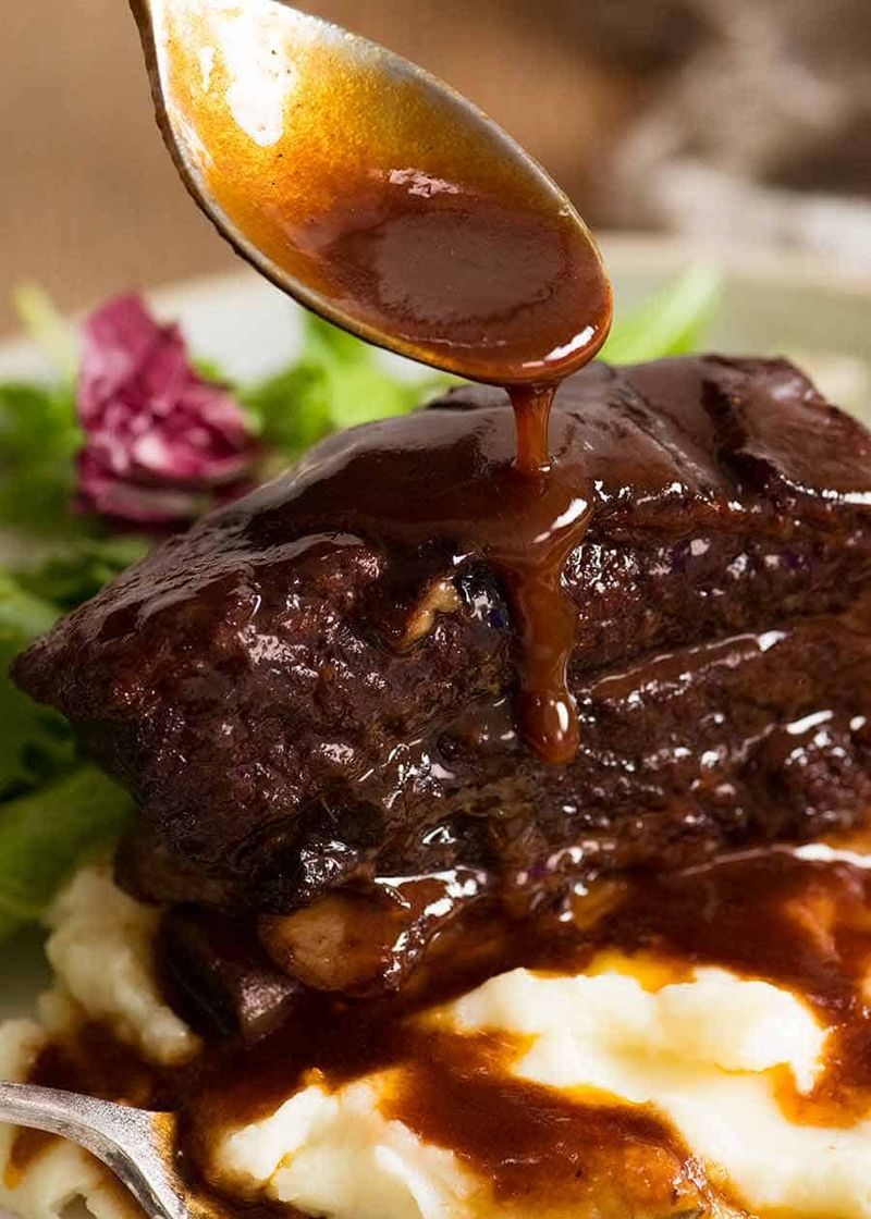 Braised Short Ribs in Red Wine Sauce