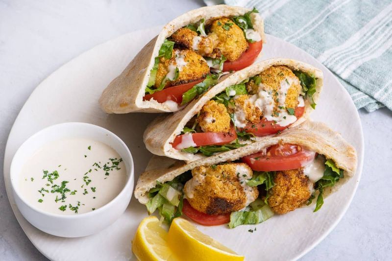 Mediterranean Stuffed Pita Pockets