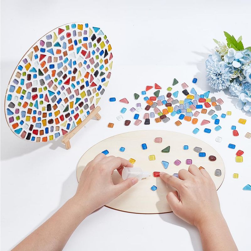 Tile a Colorful Mosaic Trivet