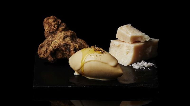 Black Truffle Ice Cream – Italy