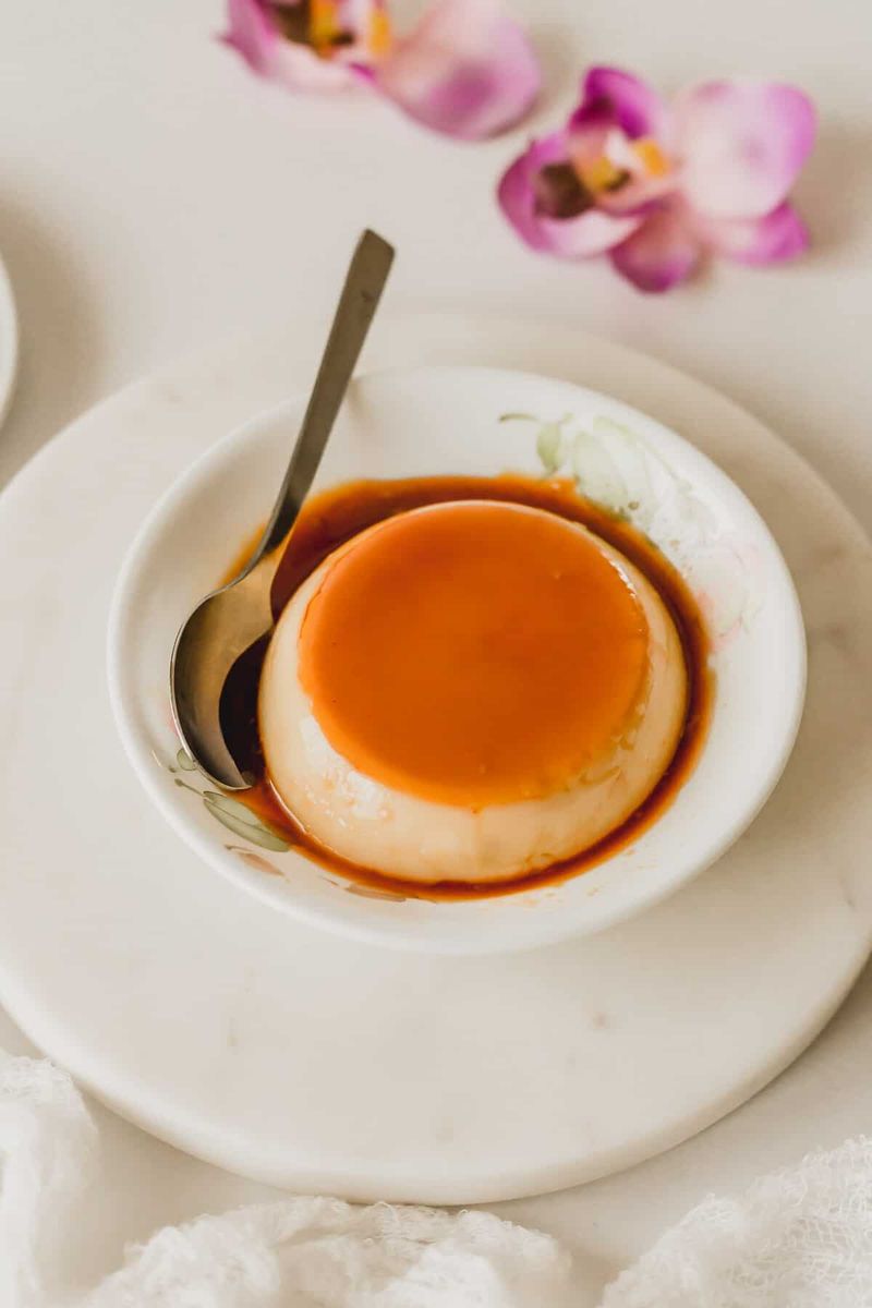Steamed Caramel Pudding