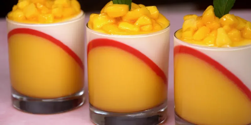 Mango Panna Cotta