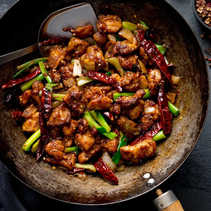 Spicy Szechuan Crispy Chicken