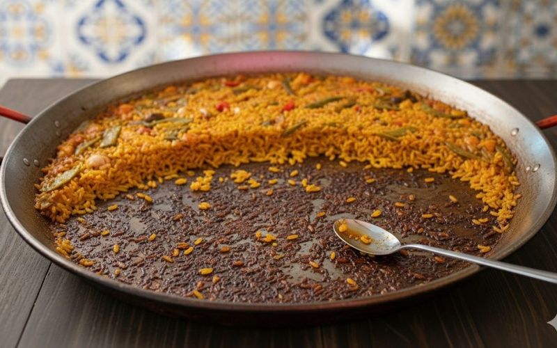 Socarrat (Spanish Crispy Paella Bottom)