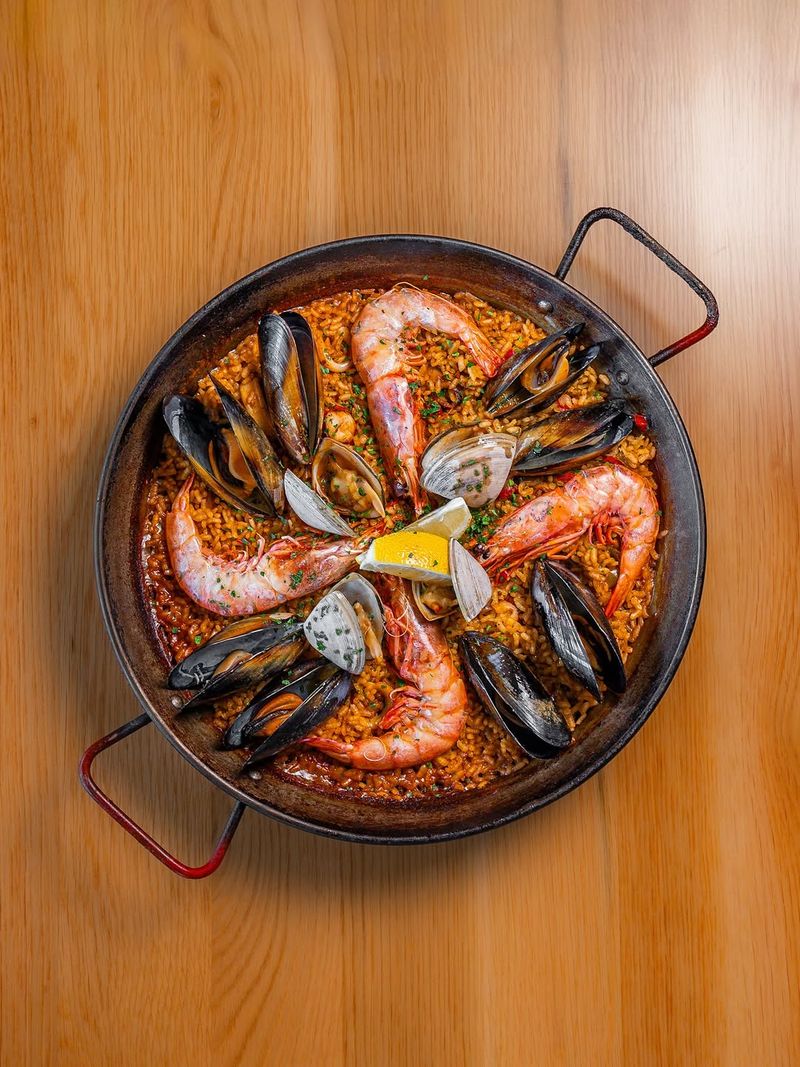 Soccarat Paella With Toasted Rice Crust